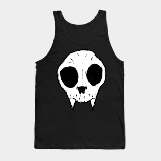 Feline Skull Tank Top